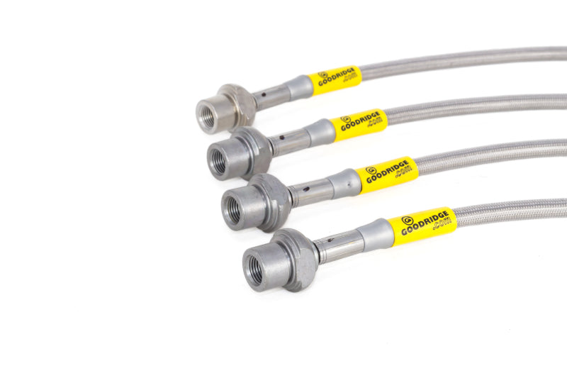 Goodridge 21116 00-05 Toyota MR2 Spyder Stainless Steel Brake Line Kit