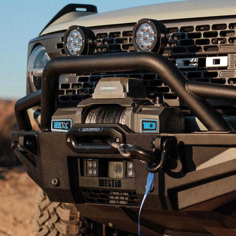 Superwinch 1710201 10000 LBS 12V DC 3/8in x 80ft Synthetic Rope SX 10000 Winch