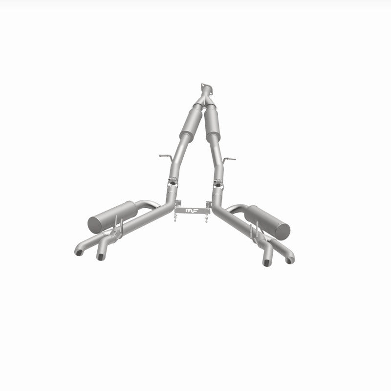 Magnaflow 19405 MagnaFlow Cat-Back Competition Exhaust 18-19 Kia Stinger L4-2.0LGAS Quad 2.5in Stainless Tips