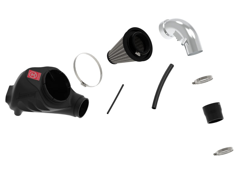 aFe TM-1018P-D Takeda Momentum Sealed Intake System 12 Honda Civic Si 2.4L Stage 2 Pro Dry S Polished