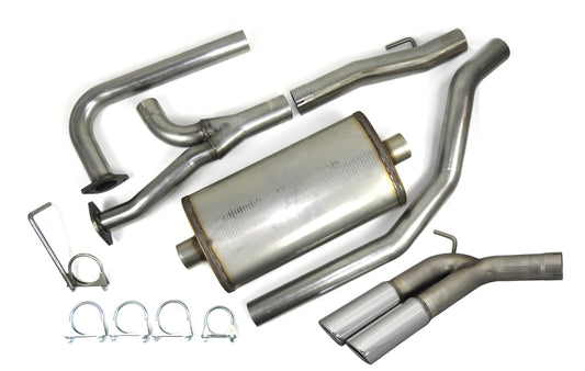 JBA 40-1403 04-20 Nissan Titan 5.6L 409SS Pass Side Dual Exit Cat-Back Exhaust
