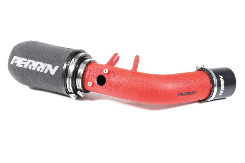 Perrin Performance PSP-INT-322RD PERRIN 08-14 Subaru WRX / 08-15 STI Cold-Air Intake - Red
