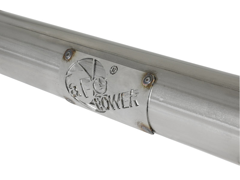 aFe 49-36802 Takeda 2.5in 304 SS Axle-Back Exhaust System 18-19 Subaru Crosstrek H4 2.0L