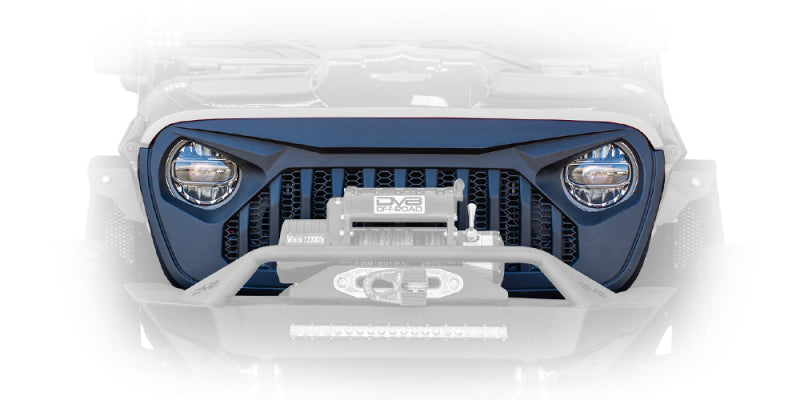 DV8 Offroad GRJL-01 2018+ Jeep JL/ Gladiator Angry Grill
