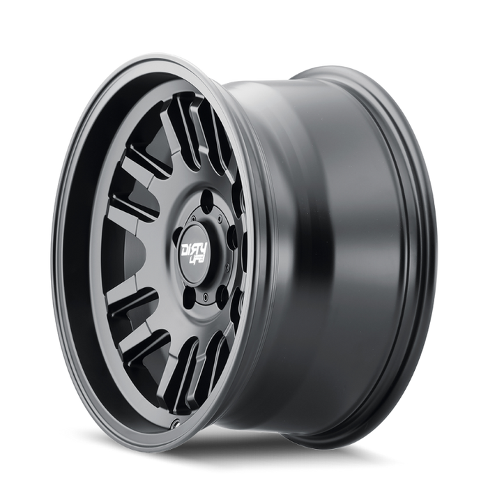 Dirty Life 9310-7983MB0 9310 Canyon 17x9 / 6x139.7 BP / 0mm Offset / 106mm Hub Matte Black Wheel