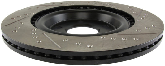 Stoptech 127.33137R StopTech Slotted & Drilled Sport Brake Rotor