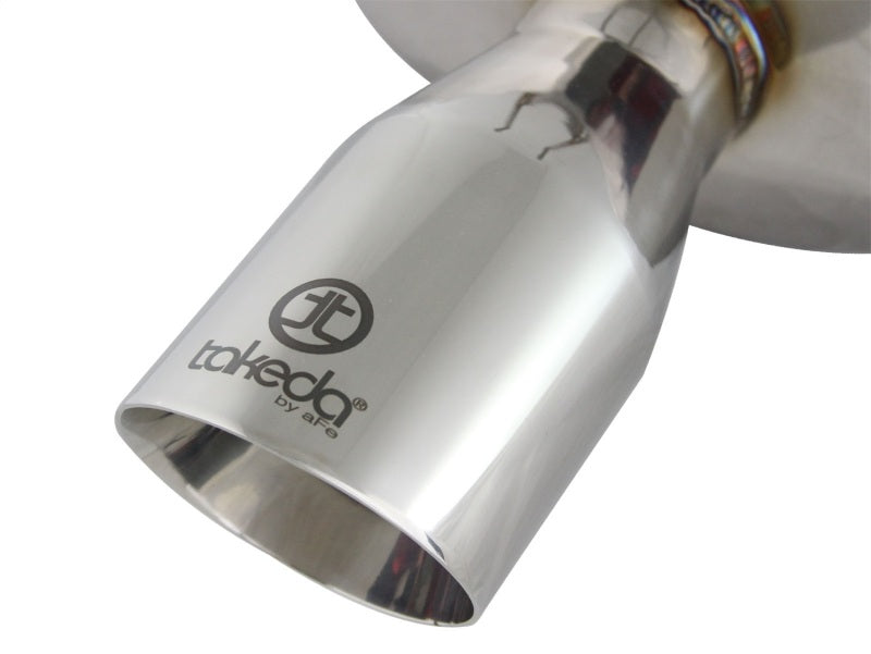 aFe 49-36603 Takeda Exhaust 304SS Axle-Back w/ Polished Tip 12-15 Honda Civic L4 1.8L