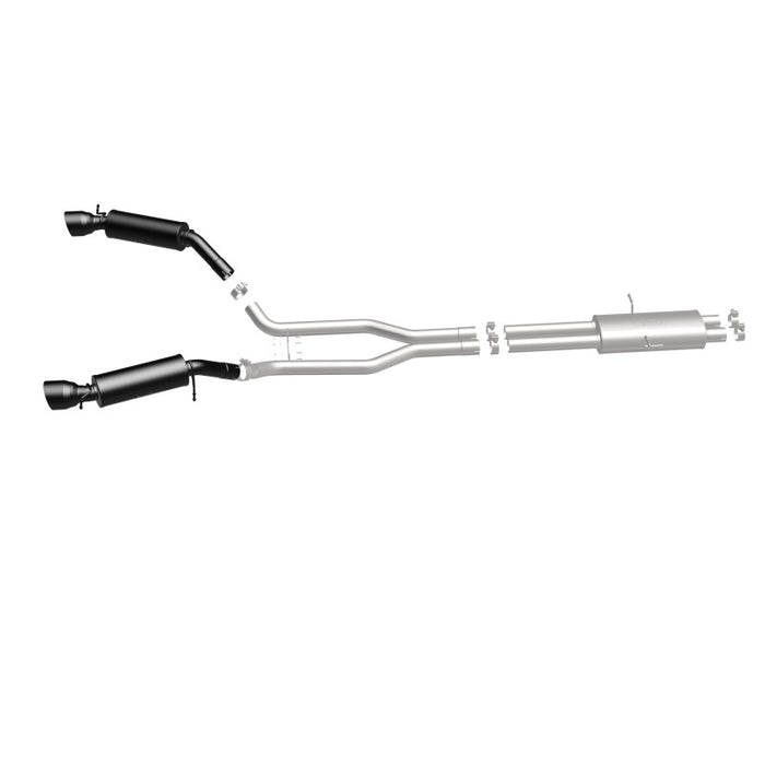 Magnaflow 19123 MagnaFlow Cat-Back 15-16 Land Rover Ranger Rover V6 SS 2.5in Dual Split Rear Exit 4.5in Black Tips