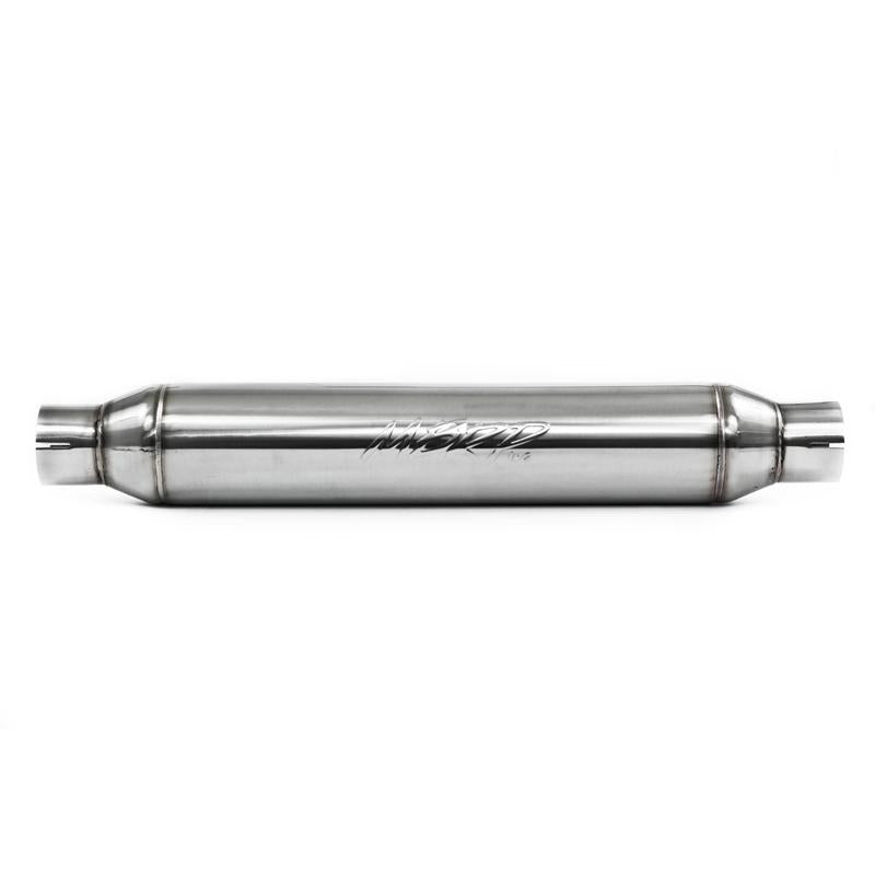 MBRP R1016 Universal Resonator 2.5in inlet/outlet 22in body 26in overall T304