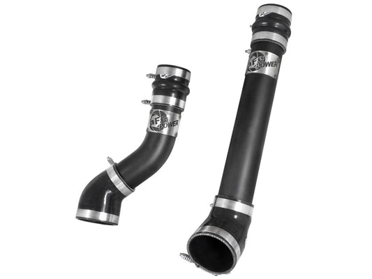 aFe 46-20064-B Bladerunner 3 inch Black Intercooler Hot and Cold Side Tubes Dodge Diesel Trucks 94-02 L6-5.9