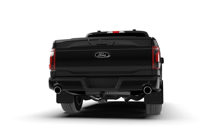 Rally Armor MF115-UR-BLK-MBK 21-25 Ford F-150 (Excl. Raptor) Black UR Mud Flap w/Metallic Black Logo