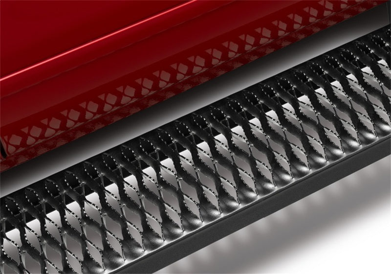 N-Fab GFC07QC-TX Growler Fleet 07-18 Chevy/GMC 1500 / 08-10 Chevy/GMC 2500 Quad Cab - Cab Length - Tex. Black