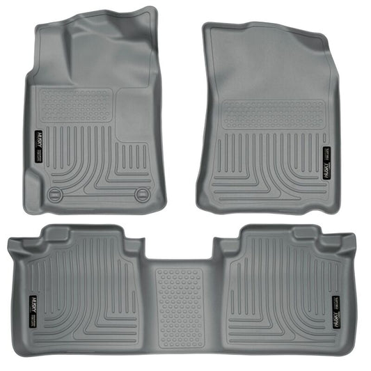 Husky Liners 98512 07-11 Toyota Camry (All) WeatherBeater Combo Gray Floor Liners (One Piece for 2nd Row)