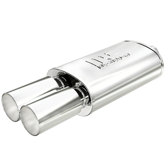 Magnaflow 14816 MagnaFlow Muffler W/Tip Mag SS 14X5X8 2.25/3.