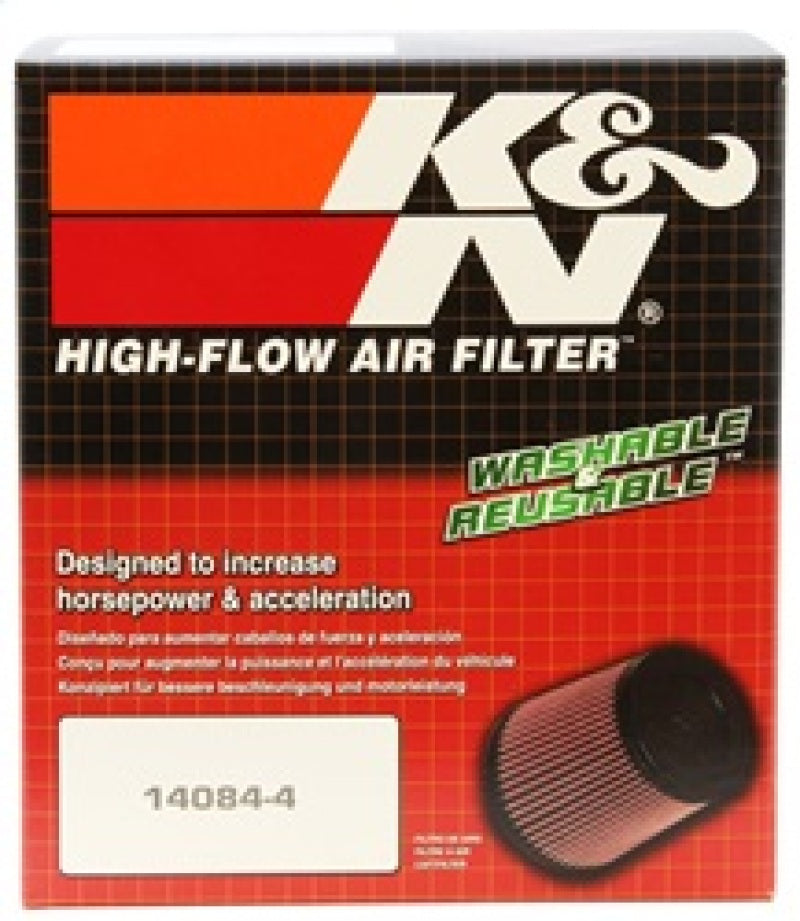 K&N Engineering RU-2922 K&N Filter Universal Filter 2 3/4 inch Dual Flange GSXR Oval (2/Box)