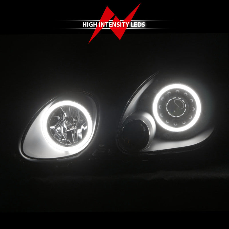 ANZO 121144 1998-2005 Lexus Gs300 Projector Headlights w/ Halo Black