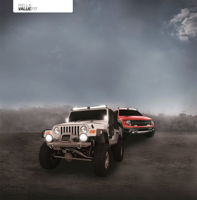Hella 357208101 Value Fit Sport 22in - 120W LED Light Bar - Dual Row Combo Beam