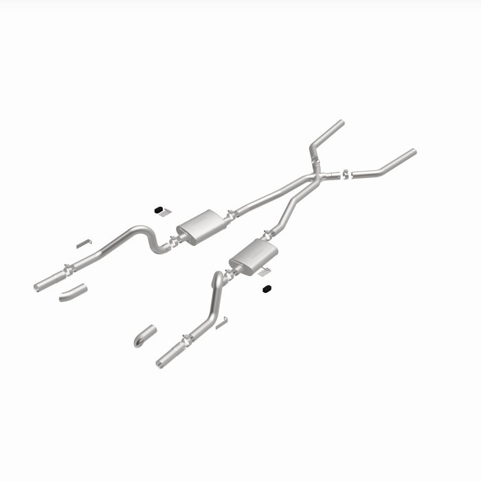 Magnaflow Perf Exhaust MAG15816 67-70 Mustang V8 Dual Exhaust Kit