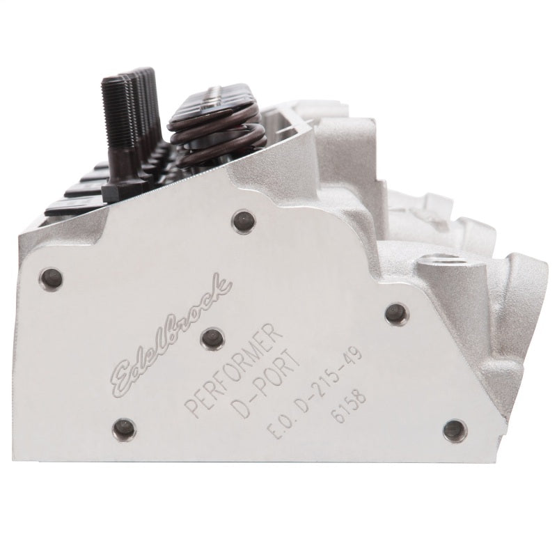 Edelbrock EDE61595 Pontiac Performer D-Port Head - 72cc - Assm.