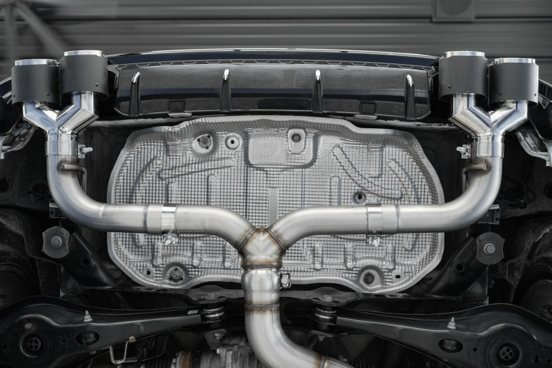 MBRP S46033CF 15-19 VW Golf R MK7/MK7.5 3in T304 Cat Back Exhaust w/ Carbon Fiber Tips