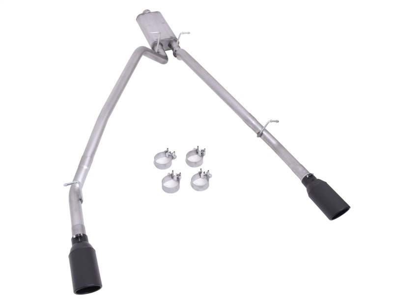 Gibson 66573B 2025 RAM 1500 3.0L I6 DOHC 2.5in Cat-Back Dual Split Exhaust - Black