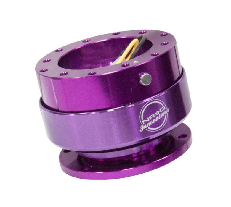 NRG SRK-200PP Quick Release Gen 2.0 - Purple Body / Purple Ring