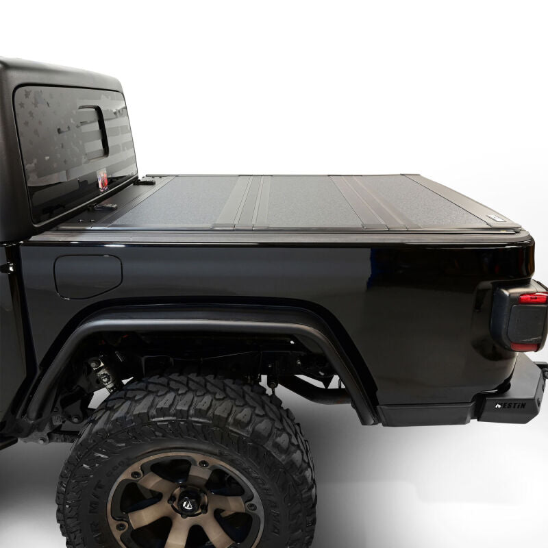 Westin 19-44165 20-22 Jeep Gladiator JT 4WD 5ft. Bed Hard Tri-Fold Tonneau Cover - Black