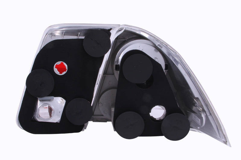 ANZO 221047 2001-2004 Honda Civic Taillights Chrome