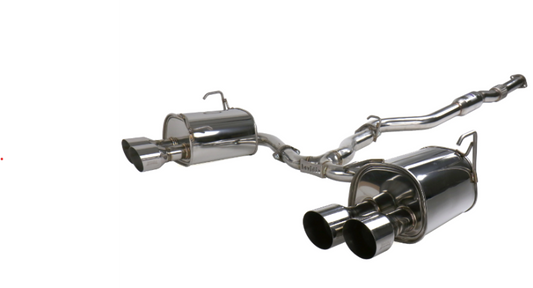 Invidia HS15STIG2S 15+ Subaru STI 4Dr Q300 Single Layer Stainless Steel Quad Tip Cat-Back Exhaust