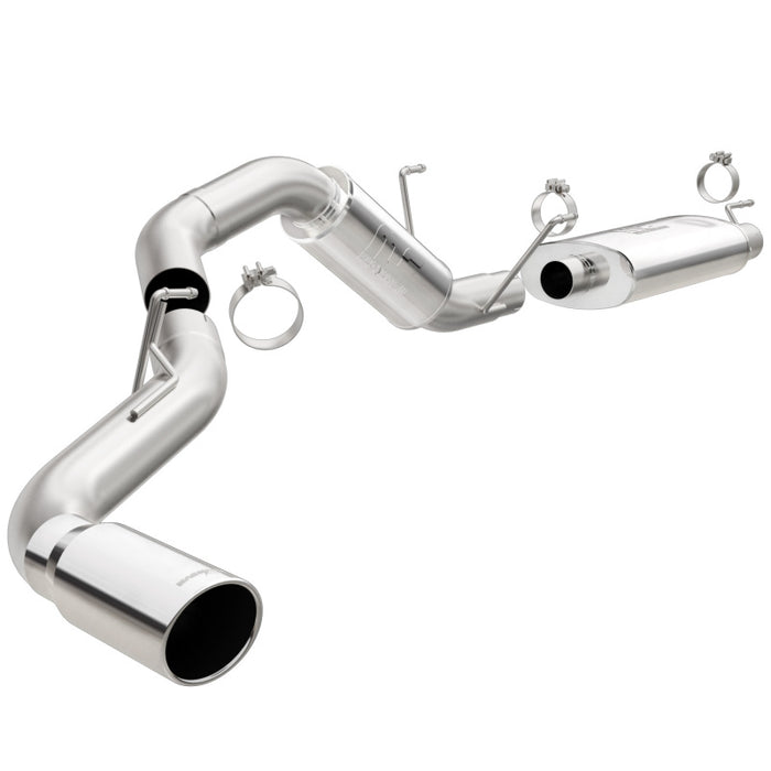 Magnaflow 19200 MagnaFlow Cat-Back, SS, 4in, Single Pass Side Rear Exit 5in Tip 14-15 RAM 2500 6.4L V8 CC LB/MC SB