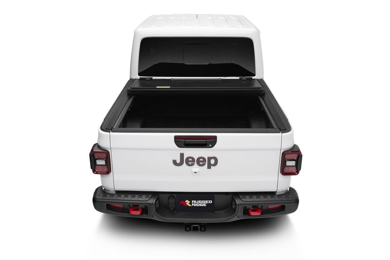 Rugged Ridge 13550.24 Armis Hard Folding With LINE-X Bed Cover 2020 JT