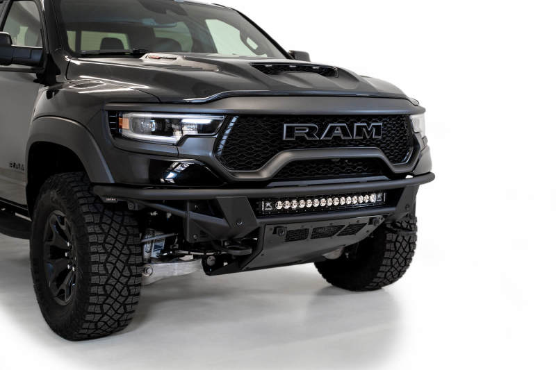 Addictive Desert Designs F628102160103 2021 Dodge RAM 1500 TRX PRO Bolt-On Front Bumper w/ Sensors