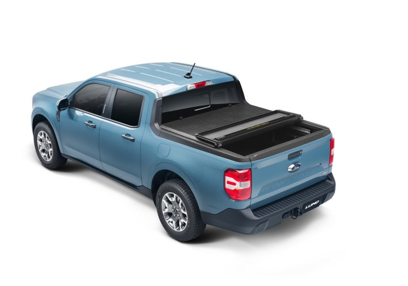 LUND 969380 Lund 22-23 Ford Maverick (4.5ft Bed) Hard Fold Tonneau Cover - Black