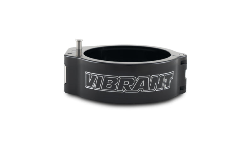 Vibrant 32535 2.5in O.D. Aluminized HD 2.0 Clamp - Anodized Black (Clamp Only)