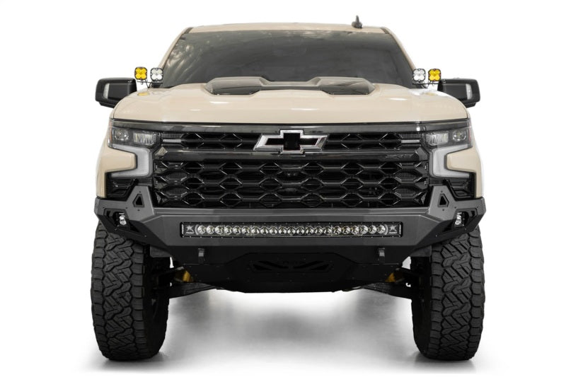 Addictive Desert Designs F120083030103 2022+ Chevy Silverado 1500 ZR2 Stealth Fighter Front Bumper