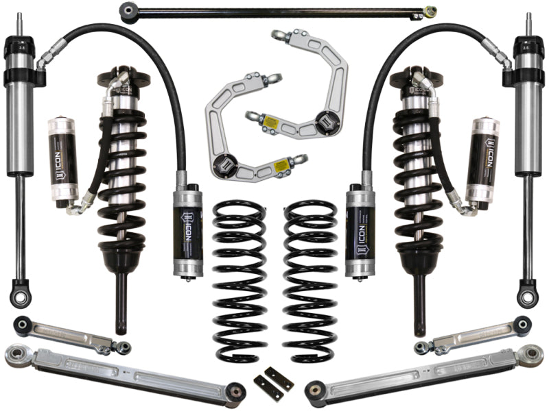 ICON K53057 03-09 Toyota 4Runner/FJ 0-3.5in Stage 7 Suspension System w/Billet Uca