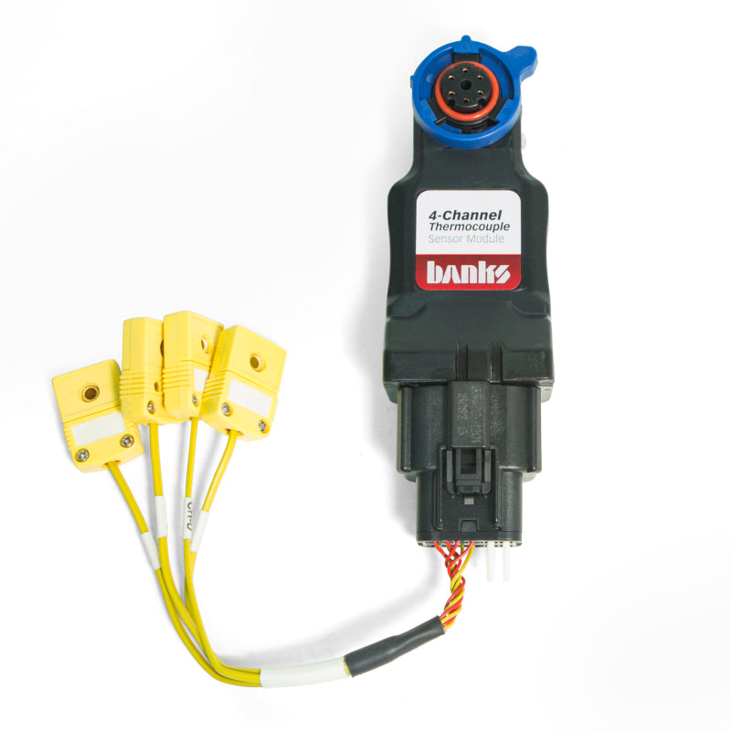 Banks Power 66543 iDash 1.8 DataMonster / Super Gauge 4 Ch Thermocouple Module System