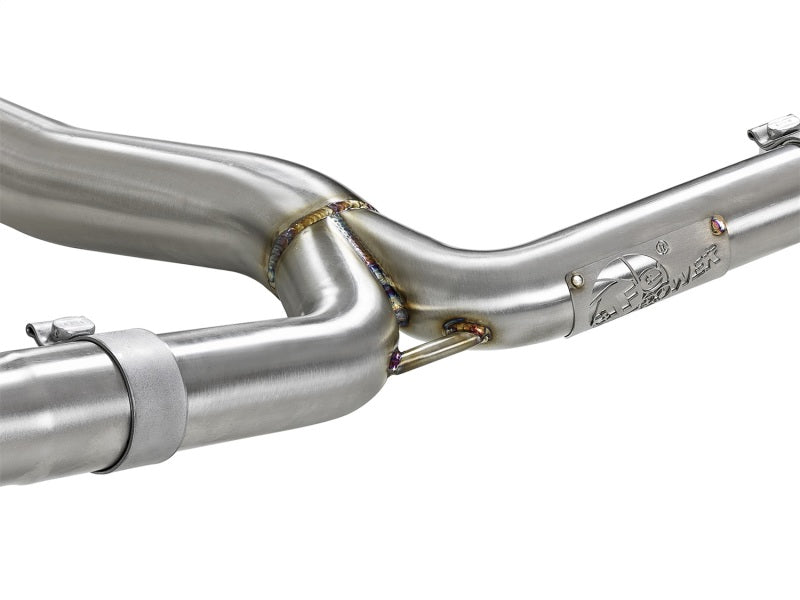 aFe 49-36801-L Takeda 3in 304 SS Cat-Back Exhaust System 15-18 Subaru WRX/WRX STI H4-2.0/2.5L (t)