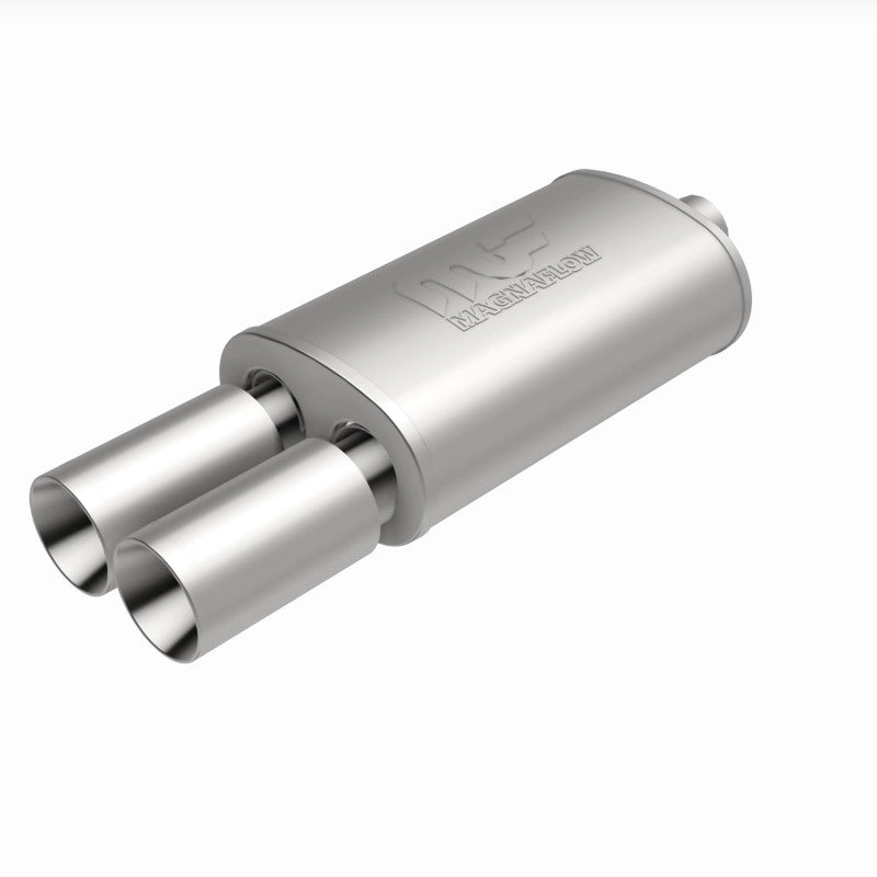 Magnaflow 14816 MagnaFlow Muffler W/Tip Mag SS 14X5X8 2.25/3.