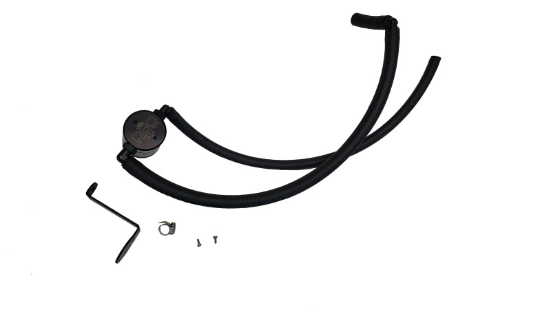 J&L 3119P-B 22-25 Hyundai Elantra N 2.0L Oil Separator 3.0 Passenger Side - Black Anodized