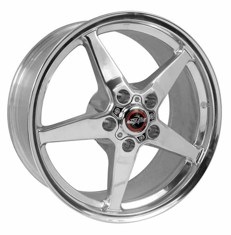Race Star 92-745942DP 92 Drag Star 17x4.50 5x5.00bc 1.75bs Direct Drill Polished Wheel