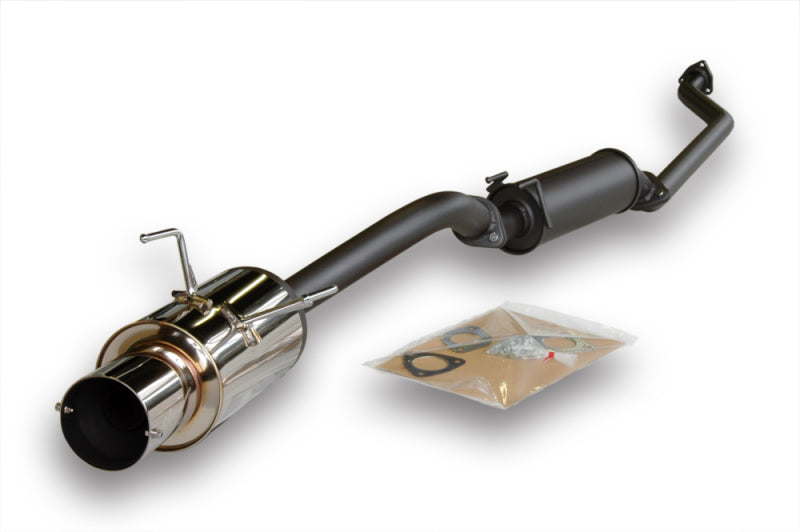HKS 32003-BH002 02-03 Acura RSX Base (non S) Hi Power Exhaust w/ Silencer (SUS304 NO COATING)
