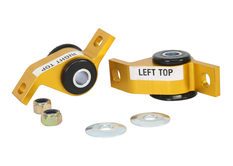 Whiteline KCA319A 93-00 Subaru Impreza Non-Turbo Front Lower control arm anti-dive caster kit