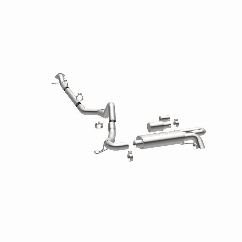 Magnaflow 19559 MagnaFlow 2021 Ford Bronco Overland Series Cat-Back Exhaust w/ Single Straight Driver Exit- No Tip