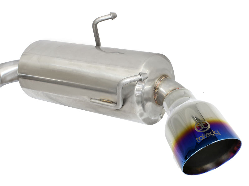 aFe 49-36023-L Takeda Exhaust Axle-Back 13-15 Scion FRS / Subaru BRZ 304SS Blue Flame Dual Tips Exhaust