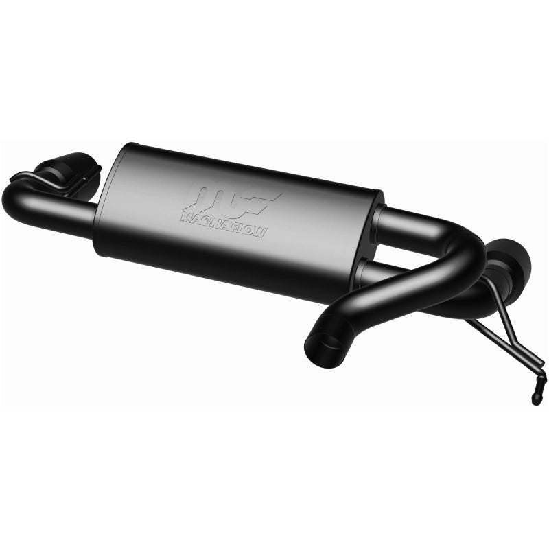 Magnaflow 19558 MagnaFlow 2021 Ford Bronco Street Series Axle-Back Exhaust w/ Dual Split Rear Style Exit- Black Tips