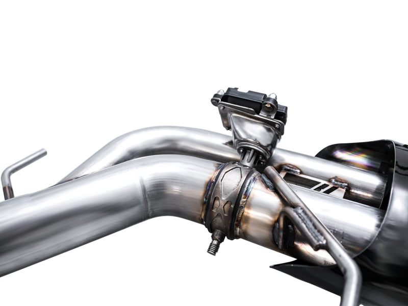 AWE Tuning 3025-33776 21-23 Audi C8 RS6/RS7 SwitchPath Cat-back Exhaust - Diamond Black Tips
