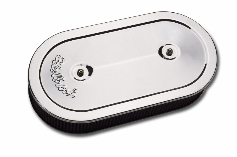 Edelbrock EDE1235 Oval Air Cleaner for Dual Quads