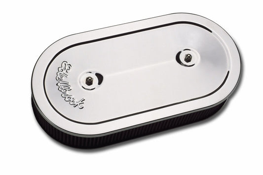 Edelbrock EDE1235 Oval Air Cleaner for Dual Quads