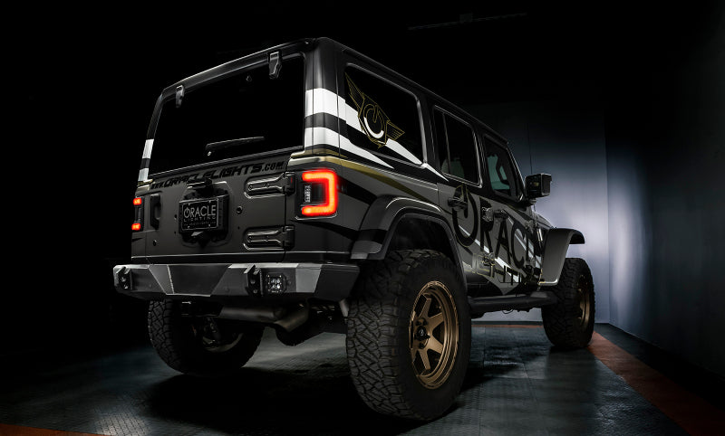 ORACLE Lighting 5884-504-T Oracle 2018+ Jeep Wrangler Rubicon/Sport LED Flush Mount Tail Light - Tinted
